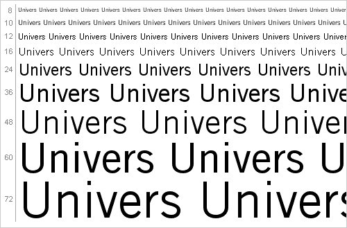 free univers font download mac